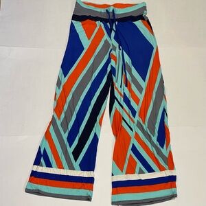 Cato Multicolor Casual Palazzo Pants Sz L